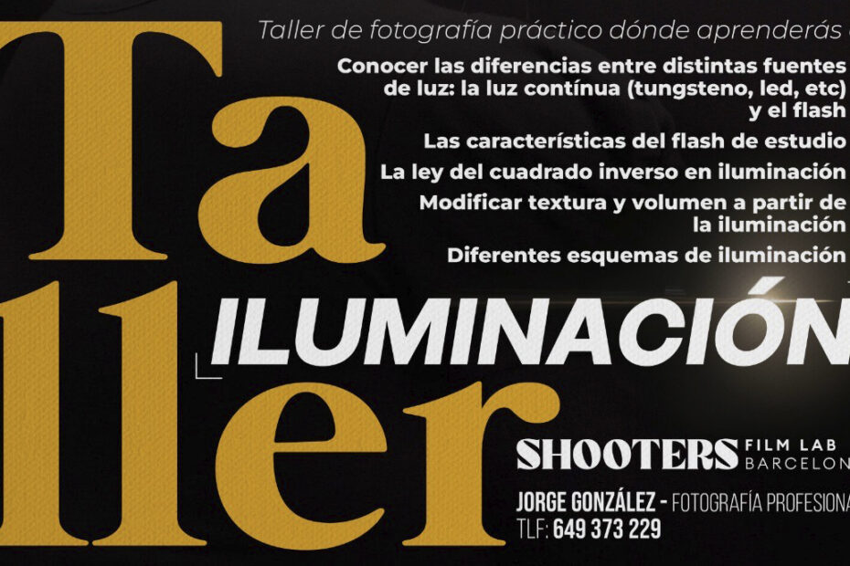 Taller de flash de estudio en Barcelona