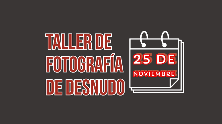 Taller de Fotografía de Desnudo en BArcelona Noviembre 2023